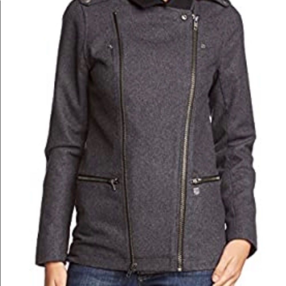 VANs Grey Wool Blend Jacket